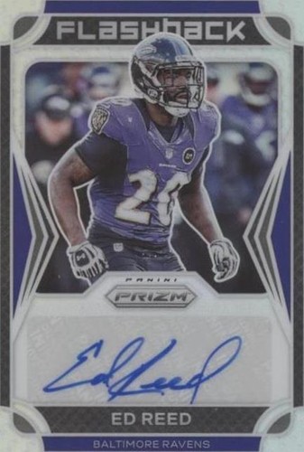 2021 Panini Prizm Ed Reed #FA-ER