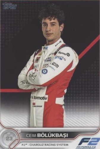 2022 Topps Formula 1 - Cem Bolukbasi #96