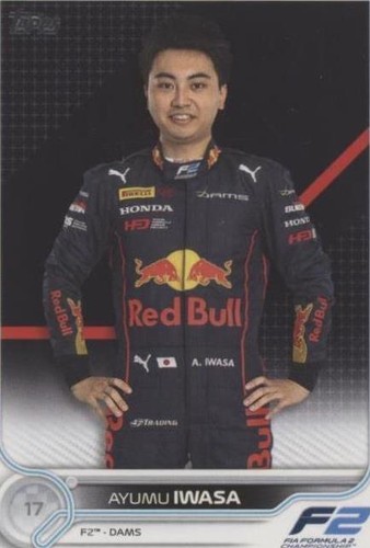 2022 Topps Formula 1 - Ayumu Iwasa #92
