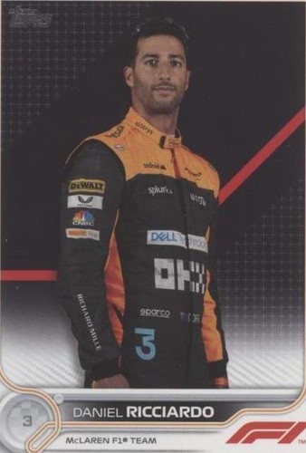 2022 Topps Formula 1 - Daniel Ricciardo #37