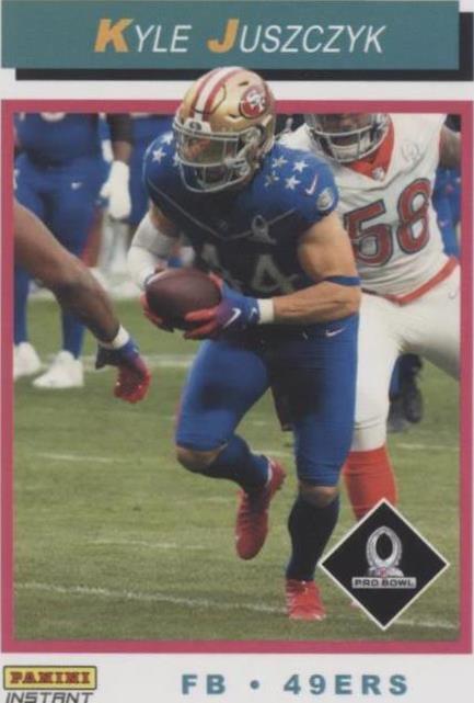 2021 Panini Instant NFL Kyle Juszczyk #PB24