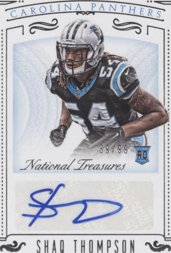 2015 Panini National Treasures Shaq Thompson #189