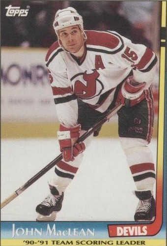 1991-92 Topps - John MacLean #15