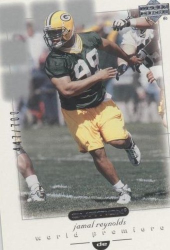 2001 Upper Deck Ovation Jamal Reynolds #104