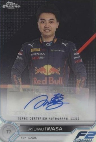 2022 Topps Chrome Formula 1 - Ayumu Iwasa #CAC-AI