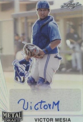 2021 Leaf Metal Draft - Victor Mesia #LA-VM1