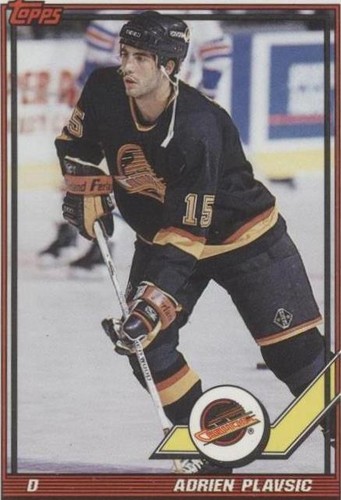 1991-92 Topps - Adrien Plavsic #162