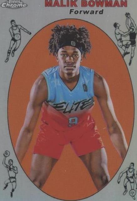 2021-22 Topps Chrome OTE Overtime Elite - Malik Bowman #69TB-5