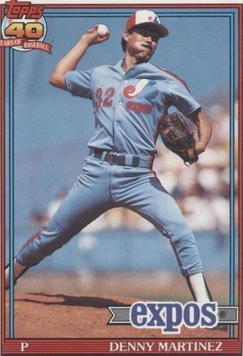 1991 O-Pee-Chee - Dennis Martinez #528