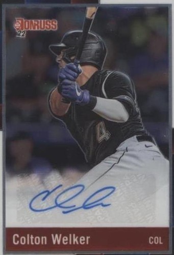 2022 Panini Donruss Optic - Colton Welker #R88S-CW