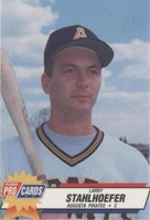 1993 Fleer ProCards Minor League - Larry Stahlhoefer #1548
