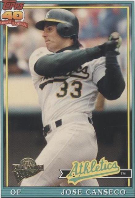 2004 Topps All-Time Fan Favorites - Jose Canseco #91