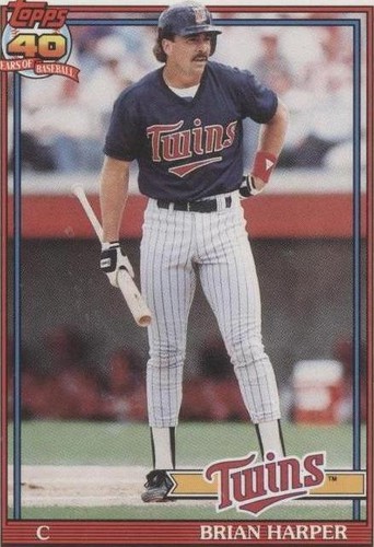 1991 O-Pee-Chee - Brian Harper #554