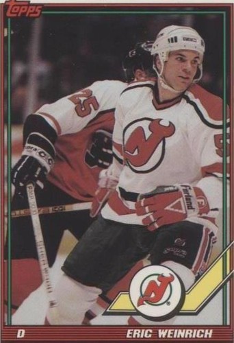 1991-92 Topps - Eric Weinrich #92