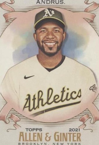 2021 Topps Allen & Ginter's - Elvis Andrus #346