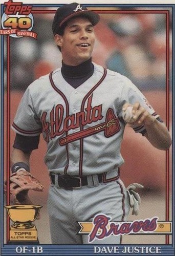 1991 O-Pee-Chee - David Justice #329