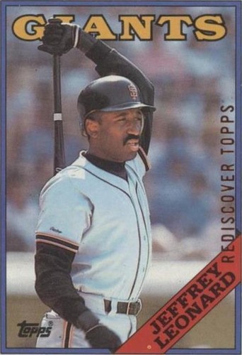 2017 Topps - Jeffrey Leonard #1988-570