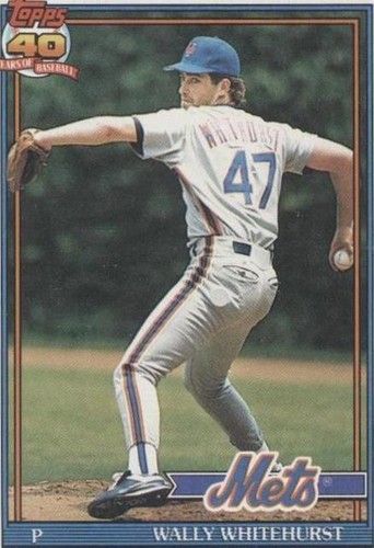 1991 Topps - Wally Whitehurst #557