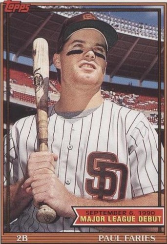 1990-91 Topps Major League Debut 1990 - Paul Faries #46