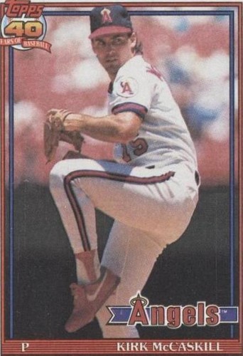 1991 Topps - Kirk McCaskill #532