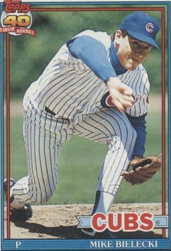 1991 Topps - Mike Bielecki #501