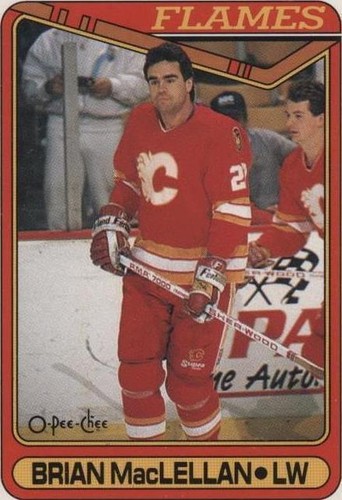 1990-91 O-Pee-Chee - Brian MacLellan #286
