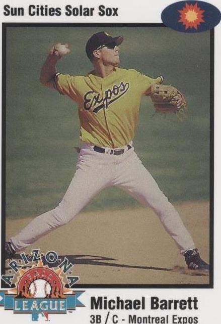 メジャーリーグ　カード　michael Barrett Michael Barrett Baseball Sports Trading Cards & Accessories
