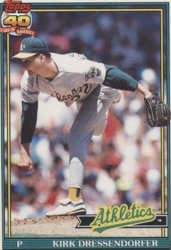 1991 Topps Traded - Kirk Dressendorfer #35T