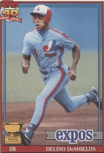 1991 O-Pee-Chee - Delino DeShields #432