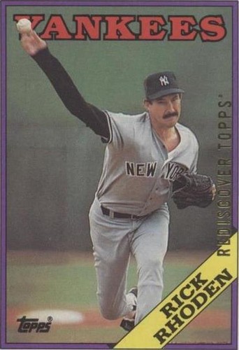 2017 Topps - Rick Rhoden #1988-185