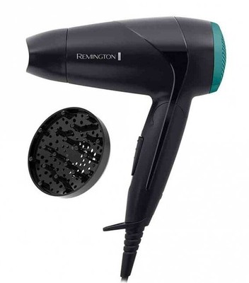 Remington D1500 Compact Folding Travel Hair Dryer 2000W - Black A