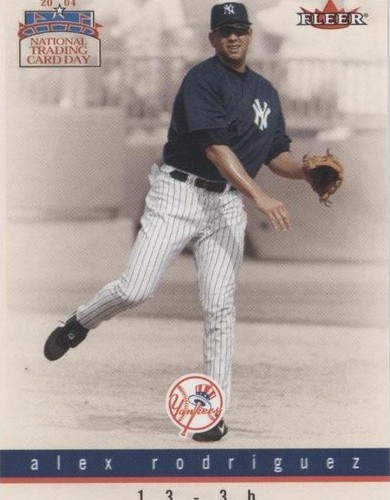 2004 National Trading Card Day - Alex Rodriguez #2