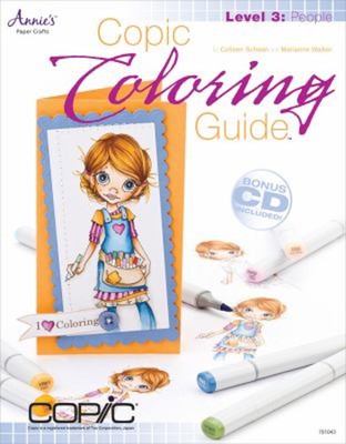 Copic Coloring Guide : People, Level 3 Marianne, Schaan, Colleen