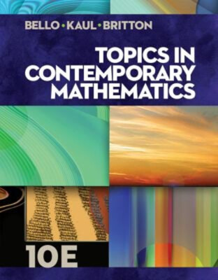 Topics in Contemporary Mathematics Ignacio, Kaul, Anton, Britton,