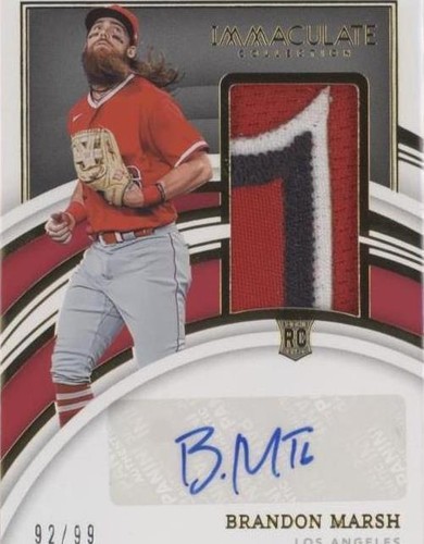 2022 Panini Immaculate Collection - Brandon Marsh #111