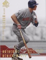 2008 SP Authentic - Justin Morneau #AA-40