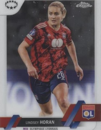 2022-23 Topps Chrome UEFA Women's Champions League Lindsey Horan #26