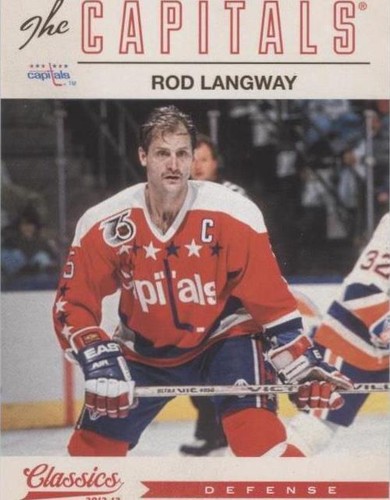 2012-13 Panini Classics Signatures - Rod Langway #136