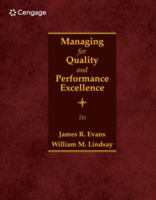 Managing for Quality and Performance Excellence Hardcover