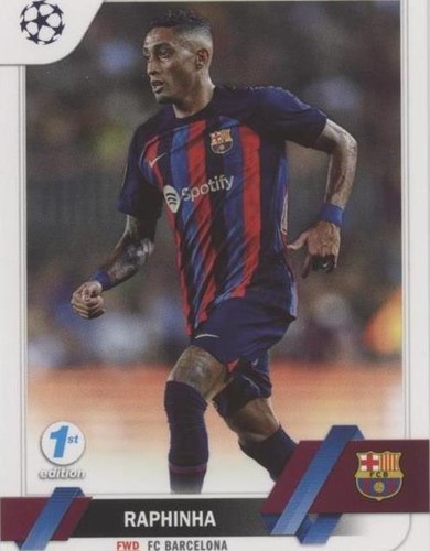 短期セール　FC Barcelona Raphinha 11番 ラフィーニャ RAPHINHA (FC Barcelona) 2024 TOPPS CHROME UEFA SOCCER
