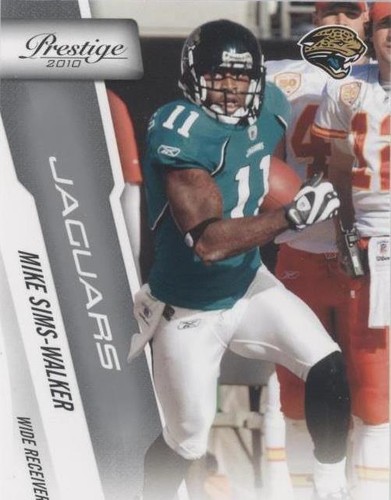 2010 Playoff Prestige Mike Sims-Walker #92