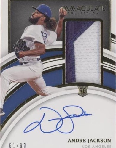 2022 Panini Immaculate Collection - Andre Jackson #118