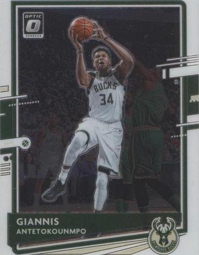 その他 Giannis Antetokounpo Silver Prizm Optic 2020-21 Donruss Optic Giannis Antetokounmpo Silver Wave