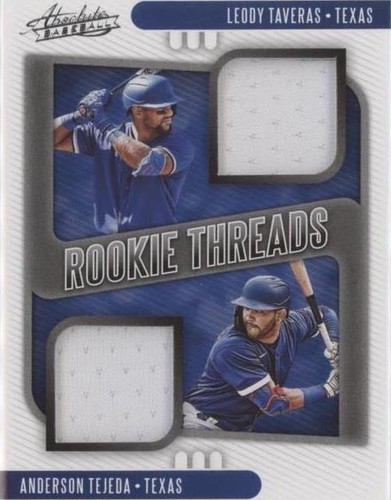 2021 Panini Absolute - Anderson Tejeda Leody Taveras #RTD-LT