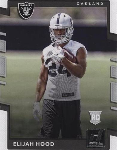 2017 Panini Donruss Elijah Hood #397