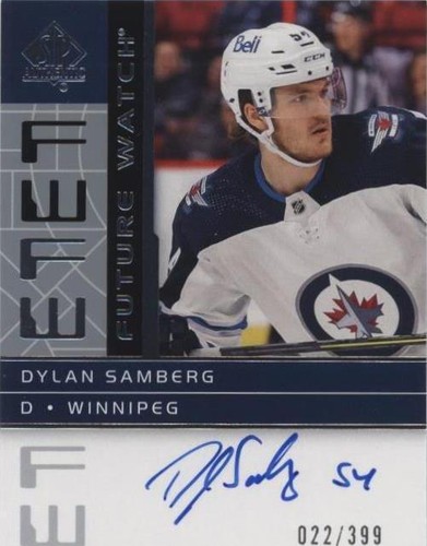 2022-23 SP Authentic - Dylan Samberg #RFWA2-DS
