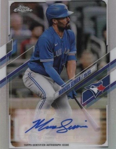 2021 Topps Chrome Update Series - Marcus Semien #CUSA-MS
