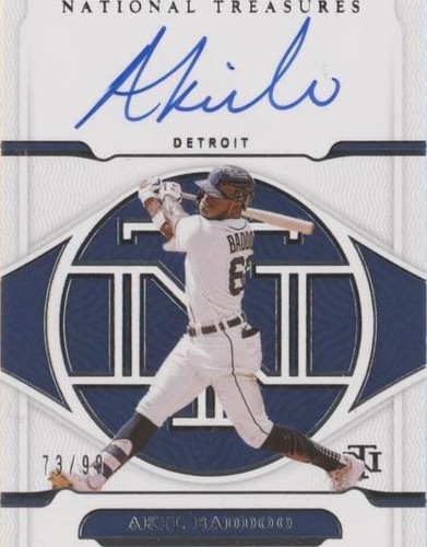2022 Panini National Treasures - Akil Baddoo #S-AB