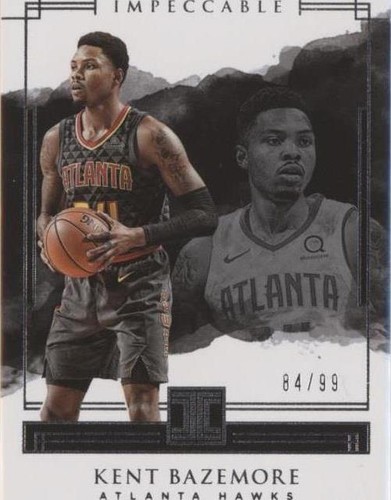 2017-18 Panini Impeccable - Kent Bazemore #56