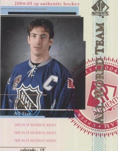 2004-05 SP Authentic - Joe Sakic #107